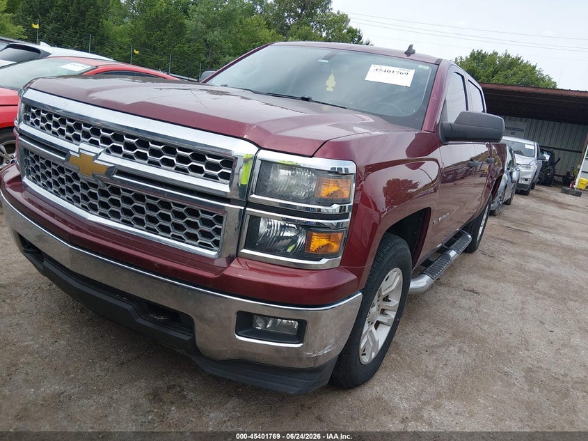 2014 Chevrolet Silverado, Град, IAAI, VIN 3GCUKREC9EG544860 — фото 2