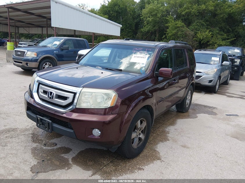 2010 Honda Pilot Ex-L 5FNYF4H69AB036225 photo 1
