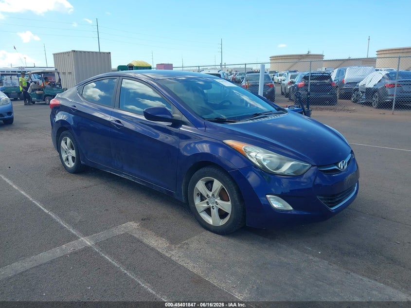 2012 HYUNDAI ELANTRA SEDAN 1.8L I-4 DOHC, VVT, 148HP