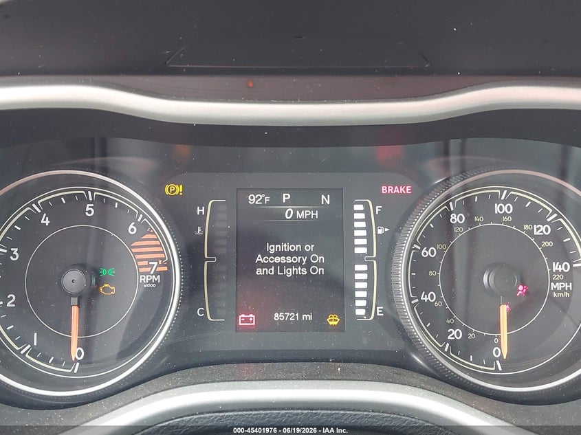 2018 JEEP CHEROKEE auction photo 7