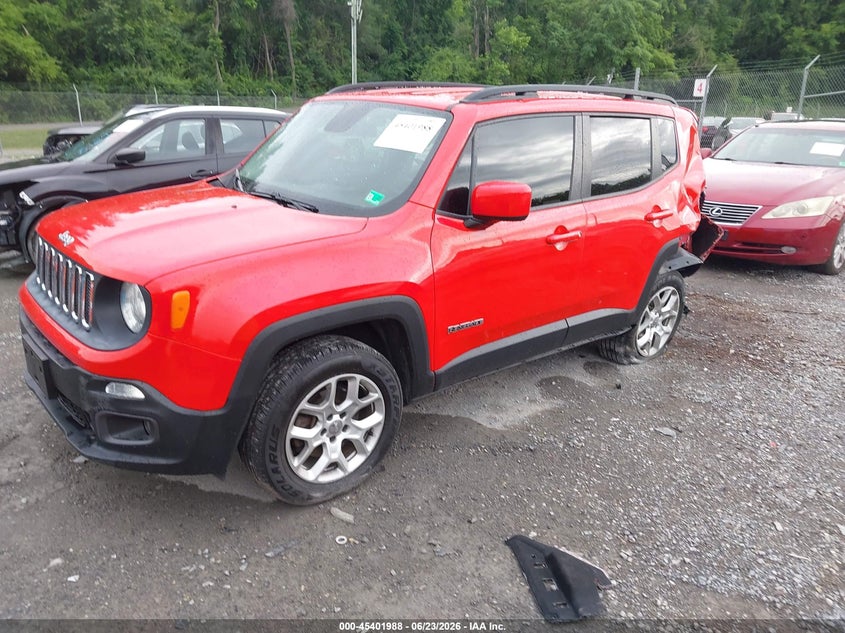2016 Jeep Renegade Latitude ZACCJBBT4GPC54392 photo 1
