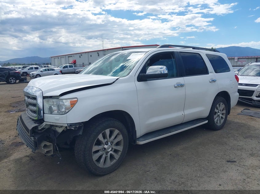 Vin: 5tdjy5g16ds077337, lot: 45899997, toyota sequoia limited 5.7l v8 20132