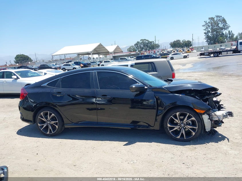 2020 HONDA CIVIC SEDAN 2.0L I-4 DOHC, VVT, 158HP