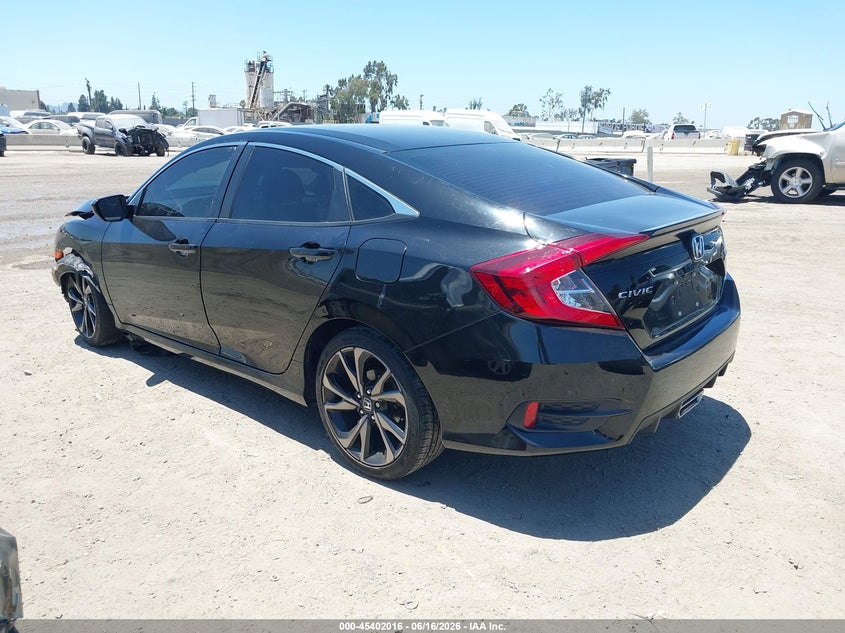 2020 HONDA CIVIC SEDAN 2.0L I-4 DOHC, VVT, 158HP