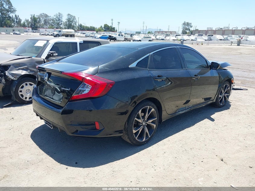 2020 HONDA CIVIC SEDAN 2.0L I-4 DOHC, VVT, 158HP