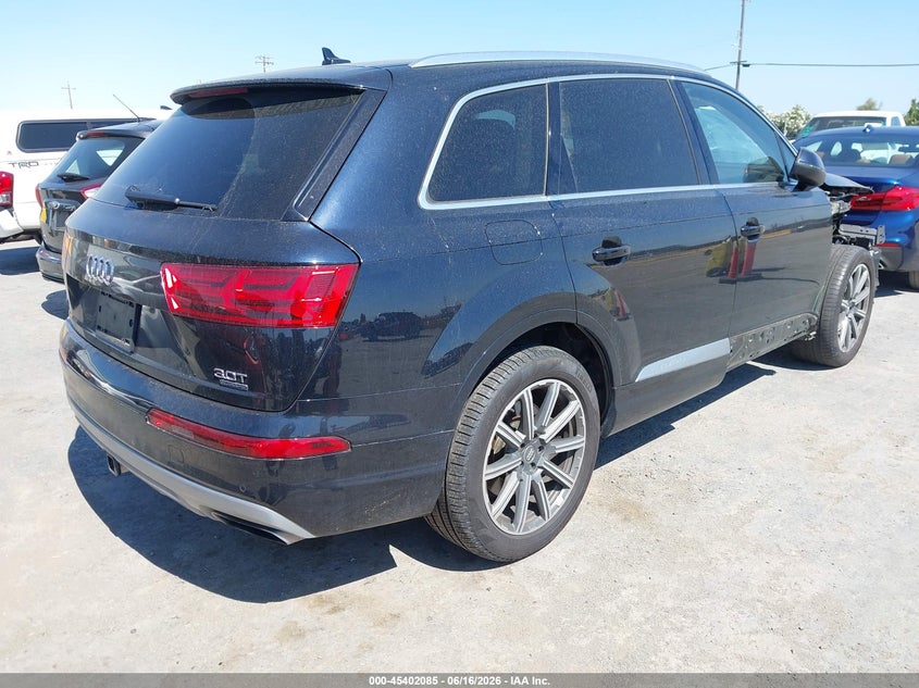 Vin: wa1laaf73hd027292, lot: 45900088, audi q7 3.0t premium 20174