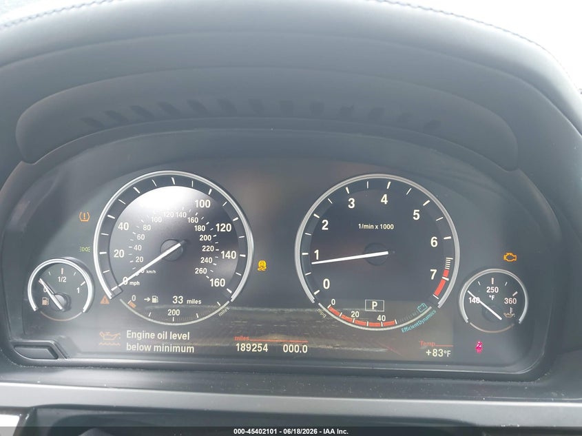 2011 BMW 750LI auction photo 7