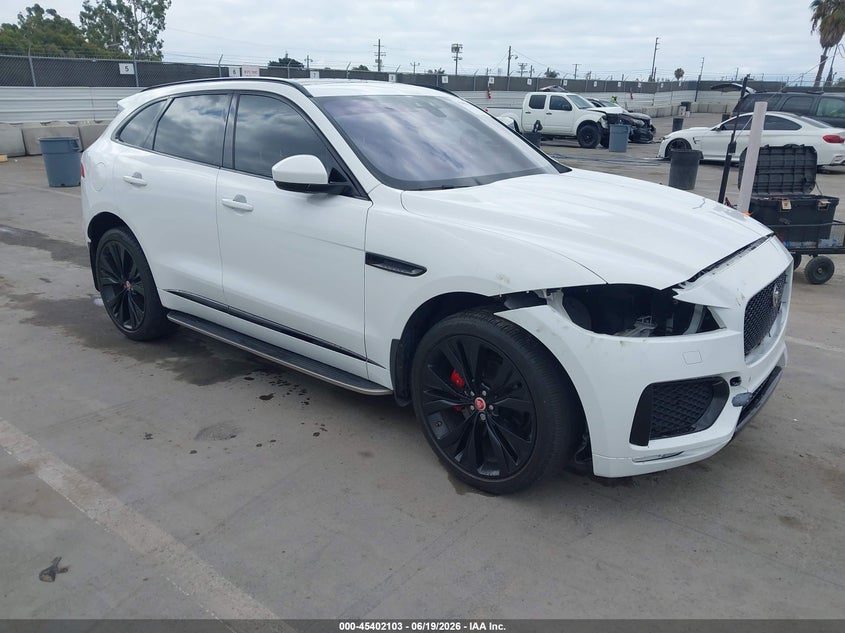 Vin: sadcm2fv5ja247286, lot: 45900106, jaguar f-pace s 2018 img_1