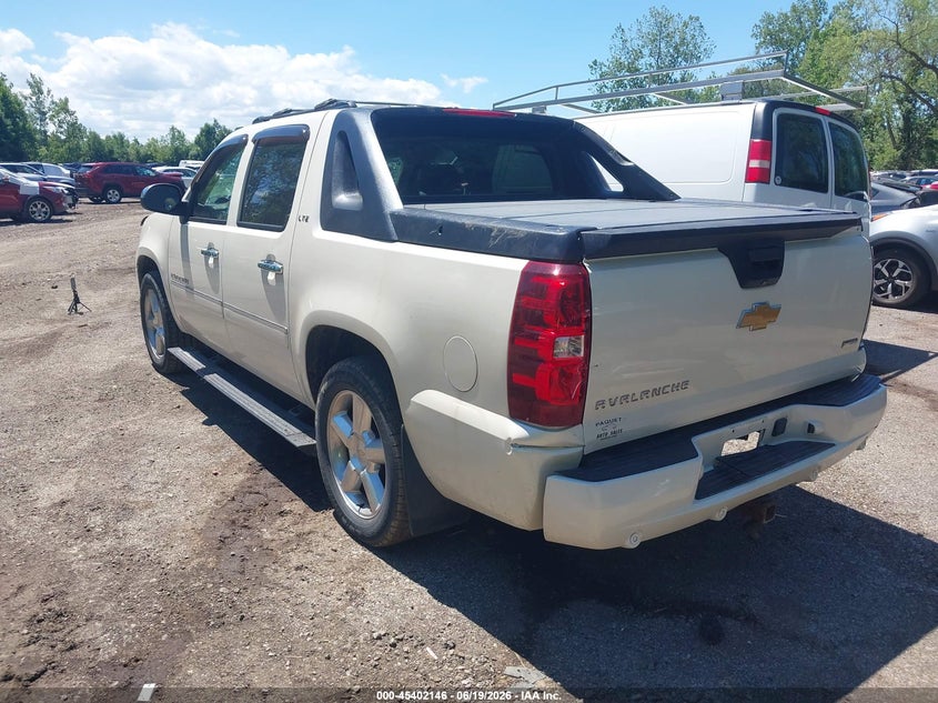 Vin: 3gnvkge00ag283893, lot: 45900149, chevrolet avalanche 1500 ltz 20103