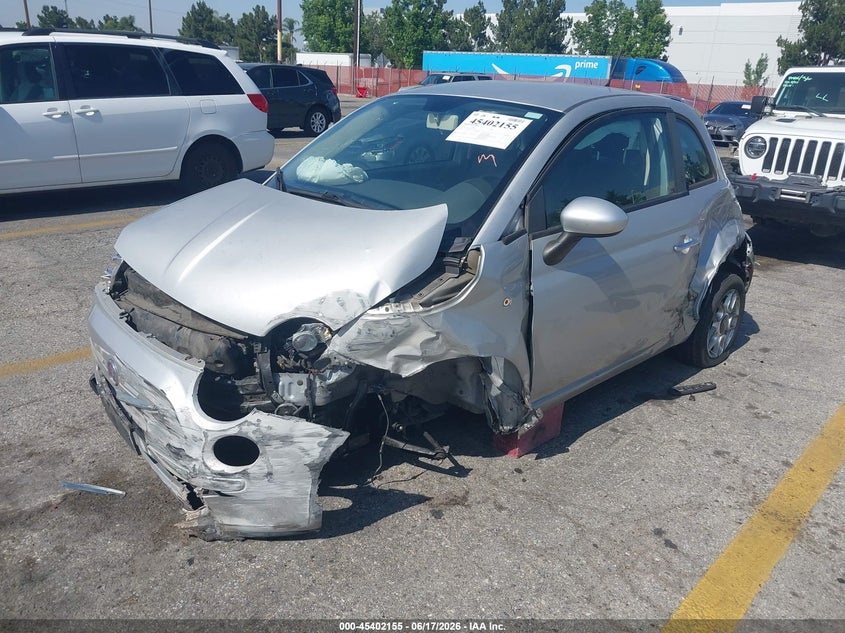 Vin: 3c3cffar6dt673805, lot: 45900157, fiat 500 pop 20132