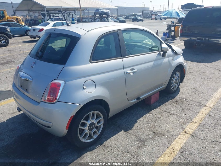 Vin: 3c3cffar6dt673805, lot: 45900157, fiat 500 pop 20134