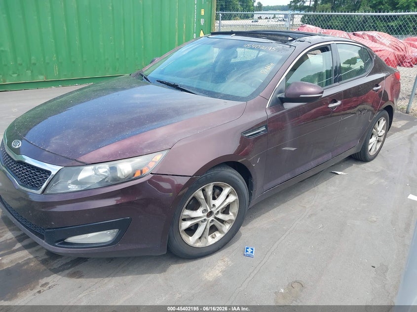 2011 Kia Optima Ex KNAGN4A77B5086512 photo 1