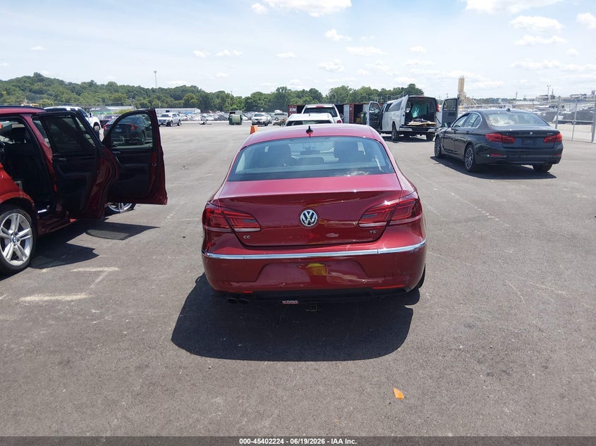 2017 Volkswagen Cc 2.0T Sport VIN: WVWKP7AN0HE506272 Lot: 45402224