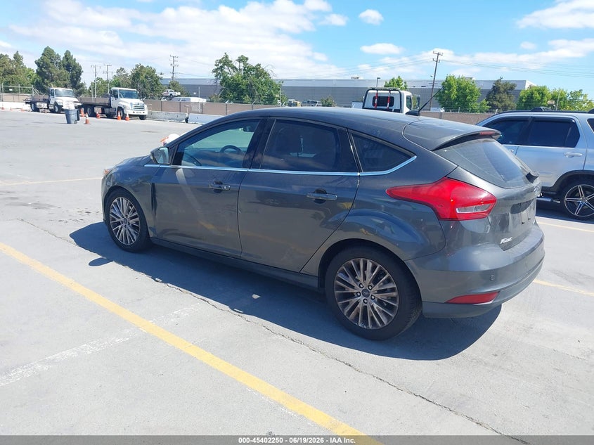 Vin: 1fadp3n26fl349282, lot: 45900253, ford focus titanium 20153