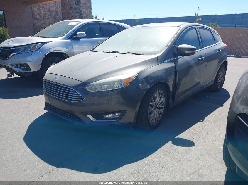 Vin: 1fadp3n26fl349282, lot: 45900253, ford focus titanium 20152