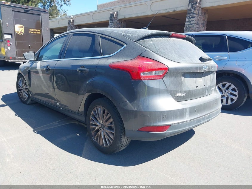Vin: 1fadp3n26fl349282, lot: 45900253, ford focus titanium 20153