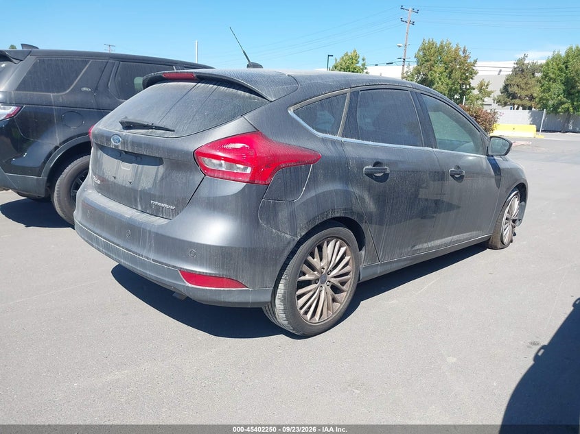 Vin: 1fadp3n26fl349282, lot: 45900253, ford focus titanium 20154