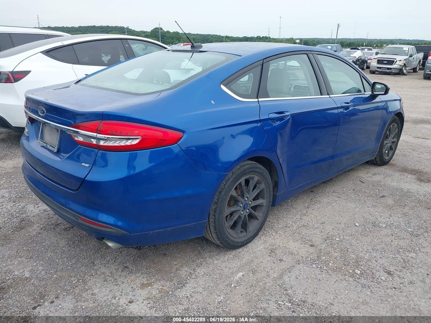 2017 FORD FUSION auction photo 4