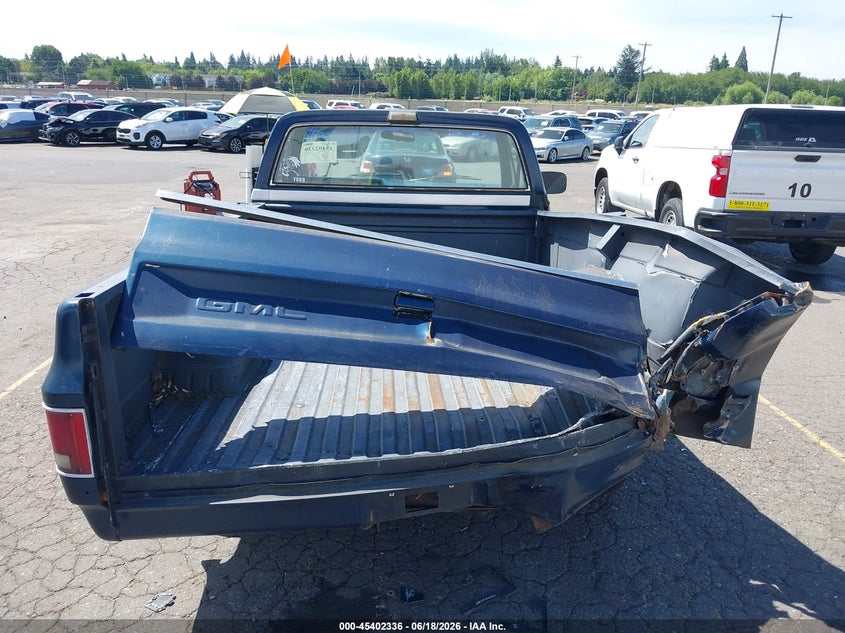 1986 CHEVROLET C-10 COUPE 5.0L V8 CRB OHV C
