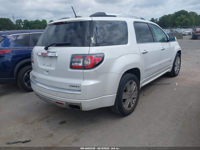Vin: 1gkkvtkd3gj248876, lot: 45900341, gmc acadia denali 20164