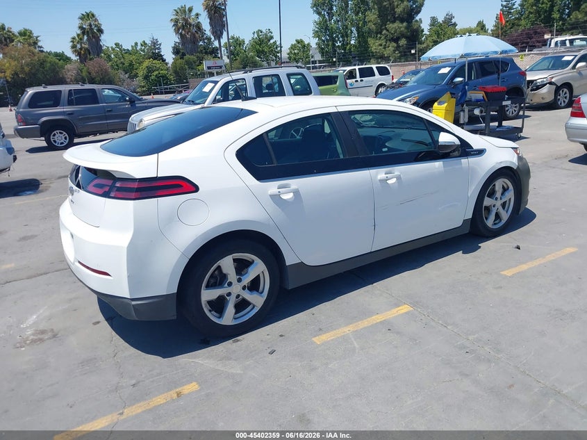 Vin: 1g1re6e46eu165695, lot: 45900362, chevrolet volt 20144