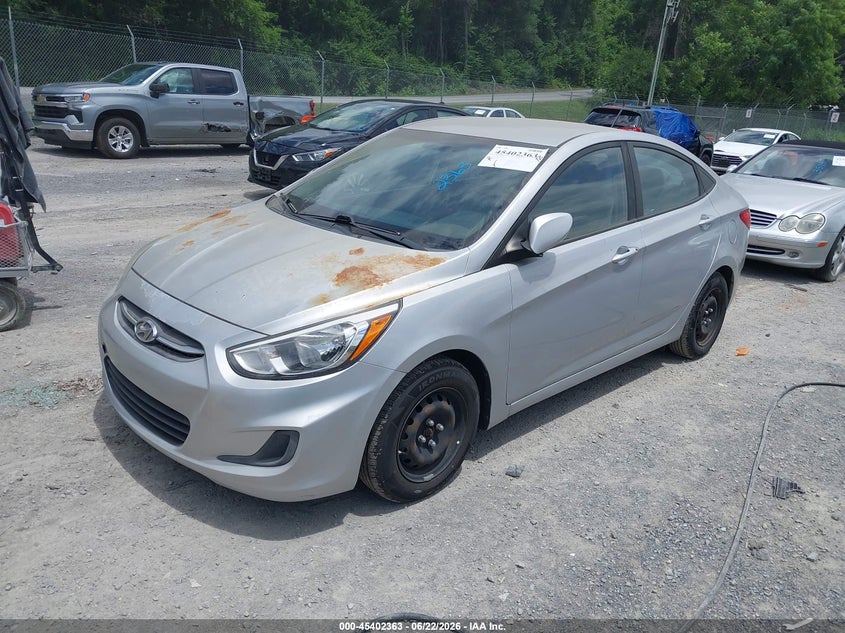 2017 HYUNDAI ACCENT auction photo 2