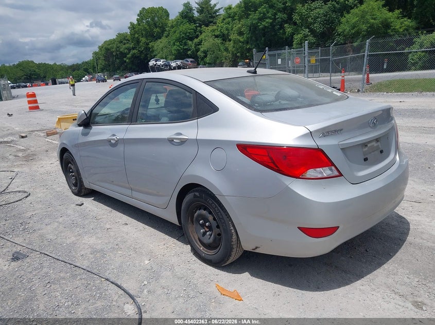 2017 HYUNDAI ACCENT auction photo 3