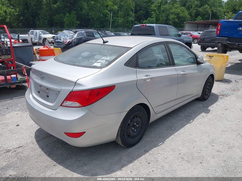 2017 HYUNDAI ACCENT auction photo 4