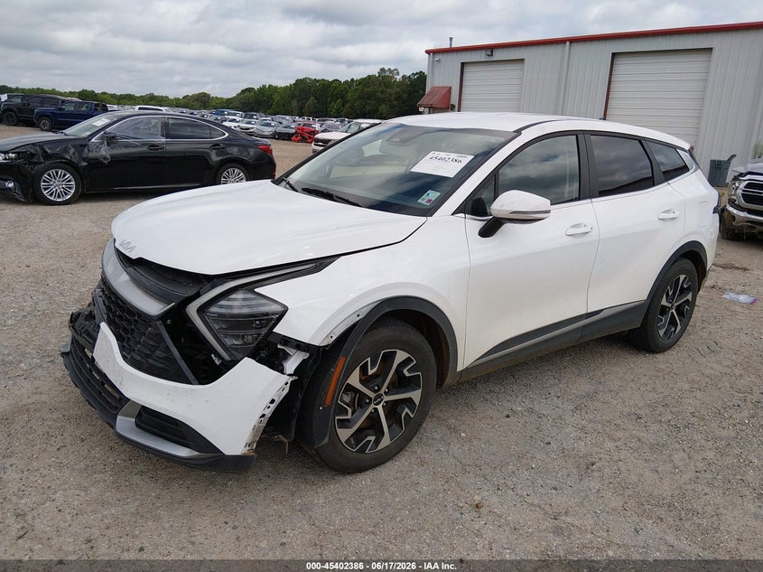 2025 KIA SPORTAGE auction photo 2