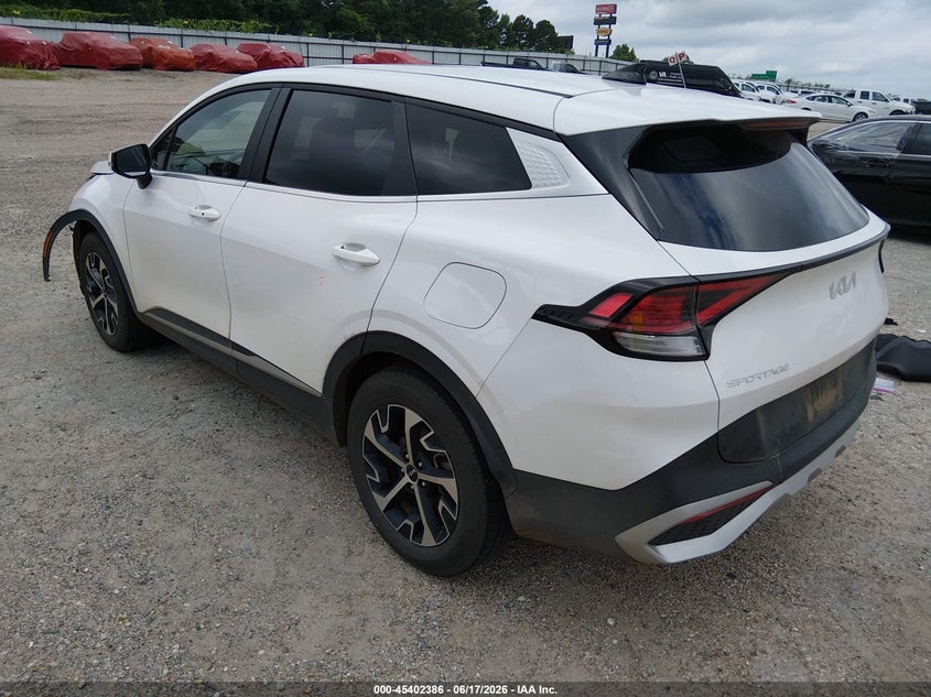 2025 KIA SPORTAGE auction photo 3