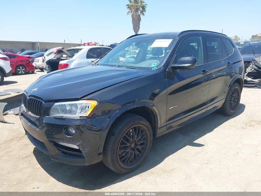 Vin: 5uxwx7c52e0e81514, lot: 45900396, bmw x3 xdrive35i 20142