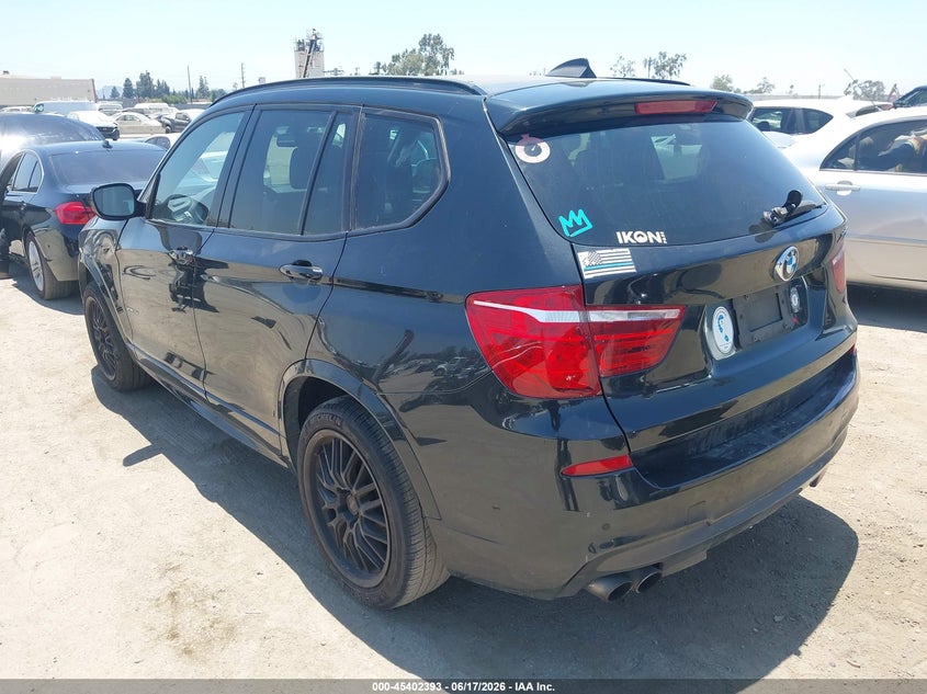 Vin: 5uxwx7c52e0e81514, lot: 45900396, bmw x3 xdrive35i 20143
