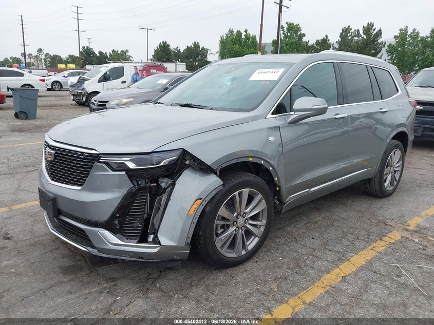 Vin: 1gykpcrs3pz121759, lot: 45900415, cadillac xt6 fwd premium luxury 20232