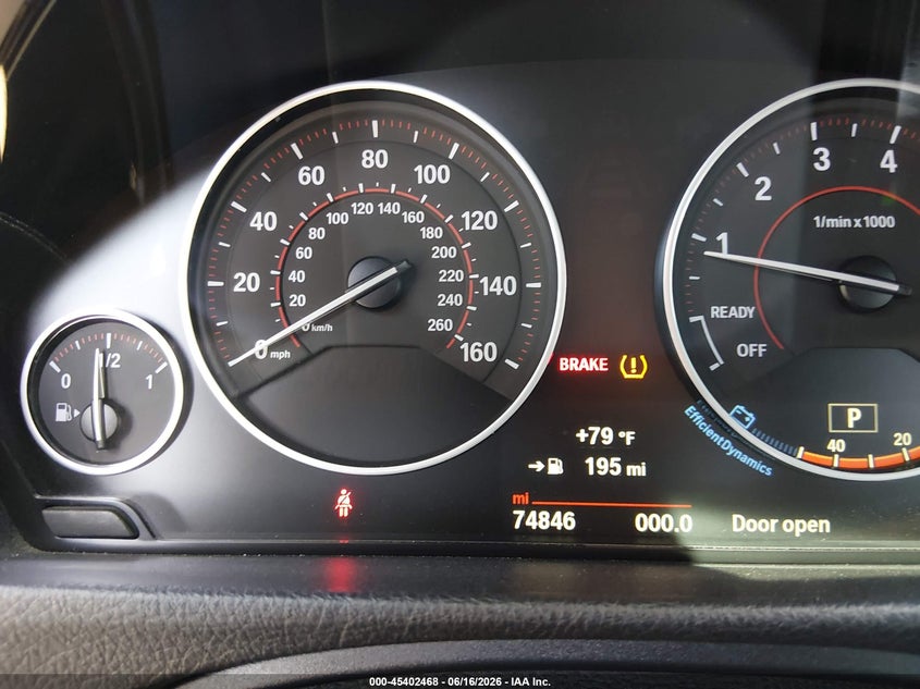 2016 BMW 328I auction photo 7