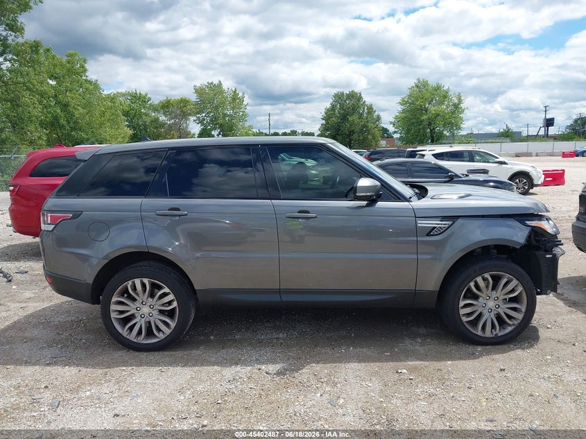 2016 Land Rover Range Rover Sport 3.0L V6 Turbocharged Diesel Hse Td6 VIN: SALWR2KF2GA545045 Lot: 45402487