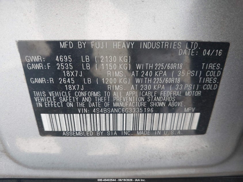 AtlanticExpress - Subaru Outback