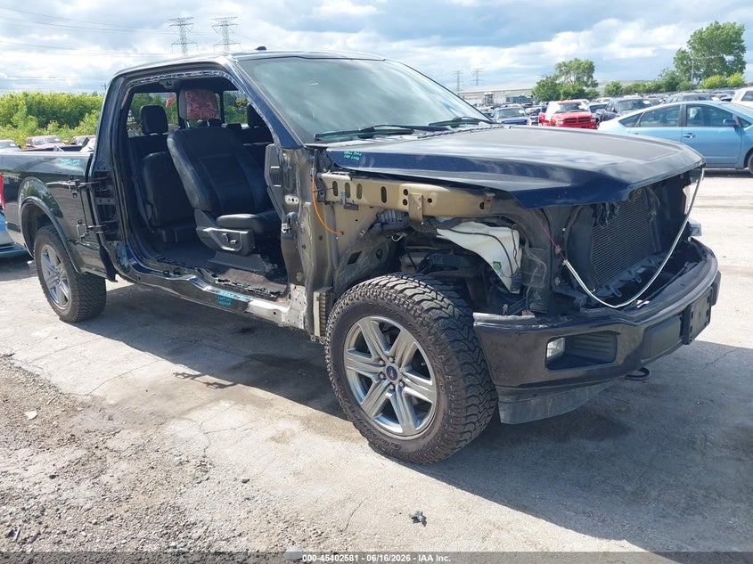2018 Ford F-150 Xlt VIN: 1FTFX1E55JKD30030 Lot: 45402581