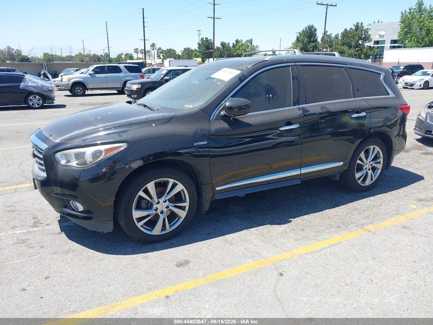 2014 INFINITI QX60 HYBRID auction photo 2