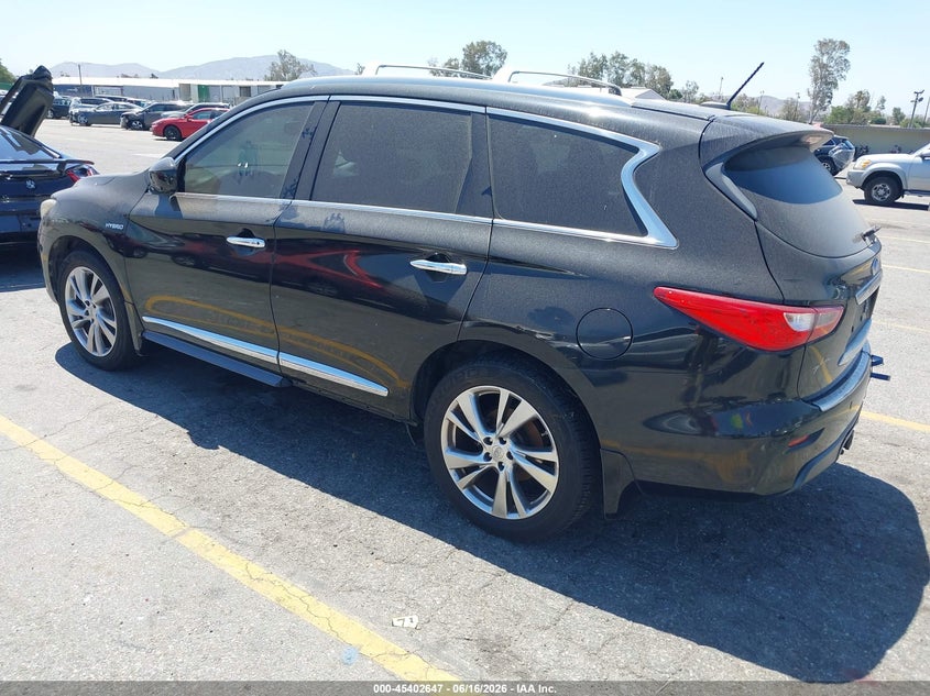 2014 INFINITI QX60 HYBRID auction photo 3