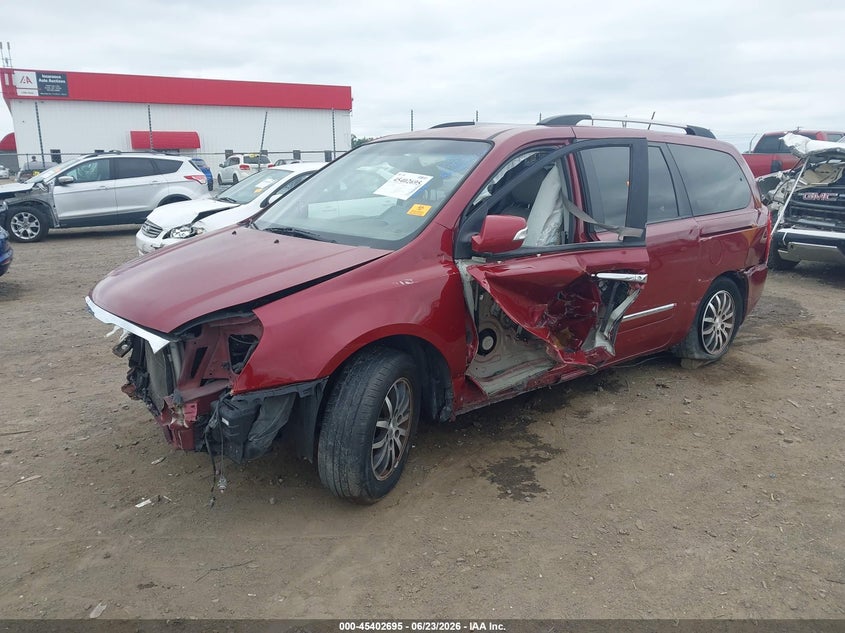 Vin: kndmh4c70c6487891, lot: 45900698, kia sedona ex 20122