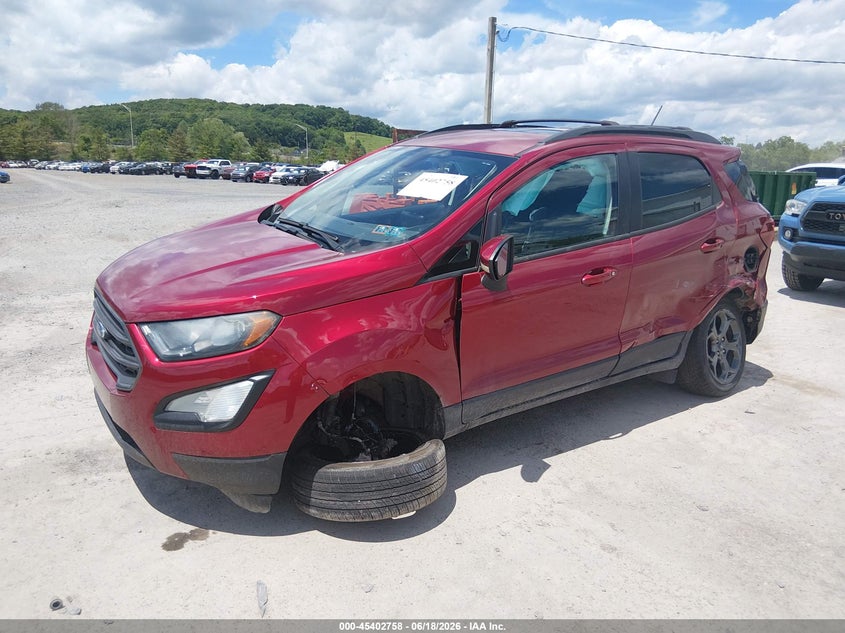 VIN MAJ6P1CL4JC162575 2018 FORD ECOSPORT SES