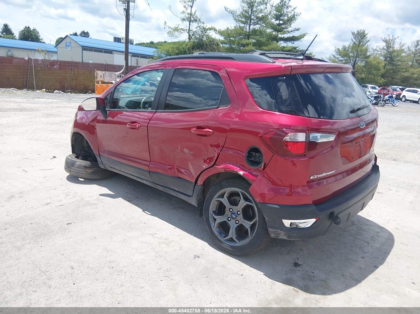 VIN MAJ6P1CL4JC162575 2018 FORD ECOSPORT SES