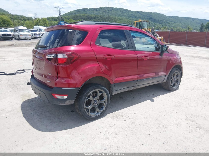 VIN MAJ6P1CL4JC162575 2018 FORD ECOSPORT SES