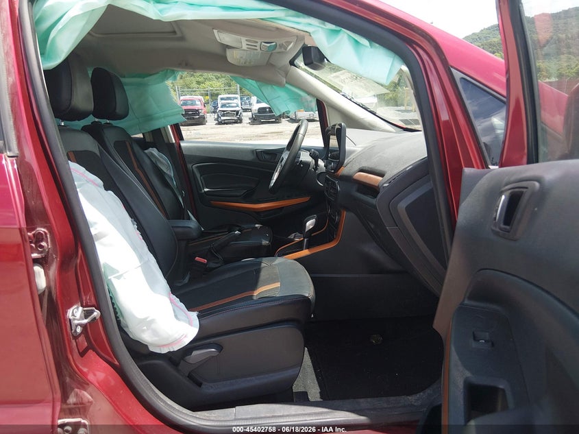 VIN MAJ6P1CL4JC162575 2018 FORD ECOSPORT SES