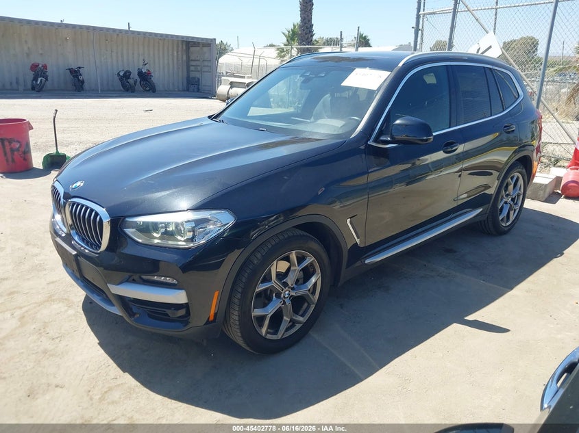 2021 BMW X3 SPORT UTILITY VEHICLE 2.0L I-4 DI, DOHC, VVT, TURBO, 248HP
