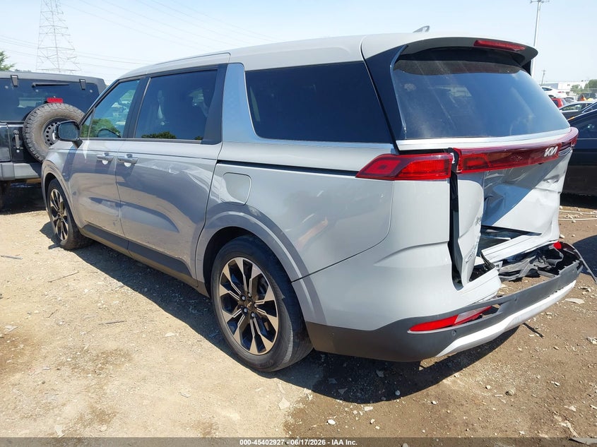 Vin: kndnc5h35n6149310, lot: 45900930, kia carnival mpv ex 20223