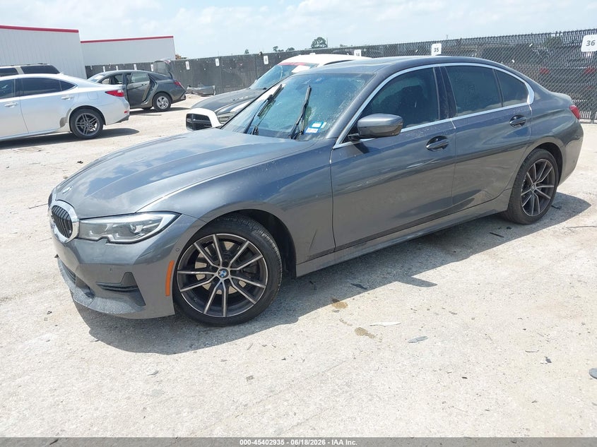 Vin: 3mw5r1j06m8b91500, lot: 45900938, bmw 330i 20212