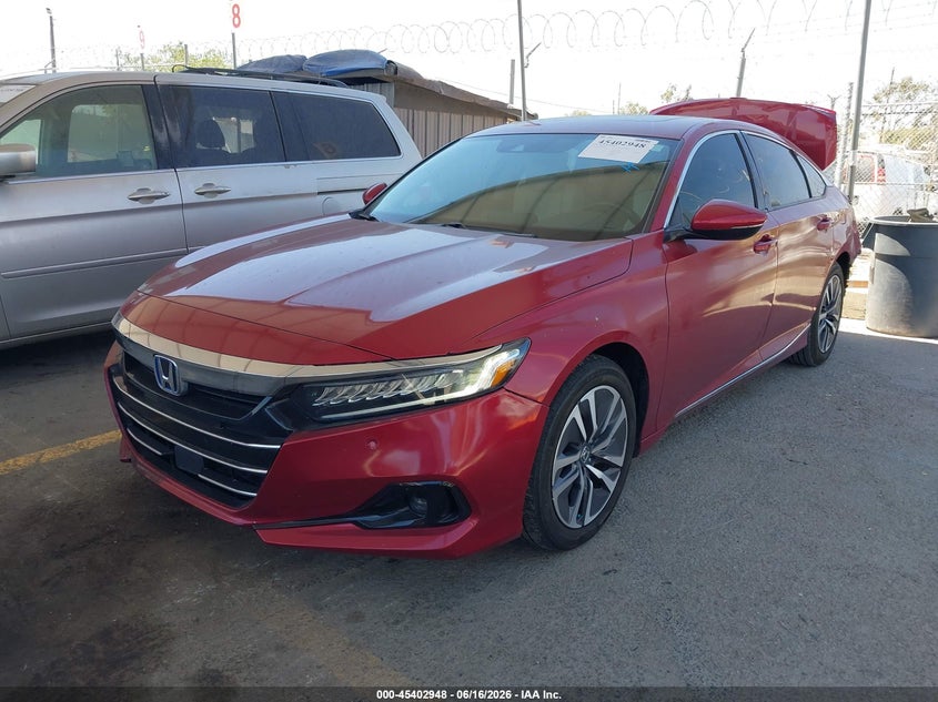 2022 Honda Accord Hybrid Ex-L 1HGCV3F55NA019200 photo 1