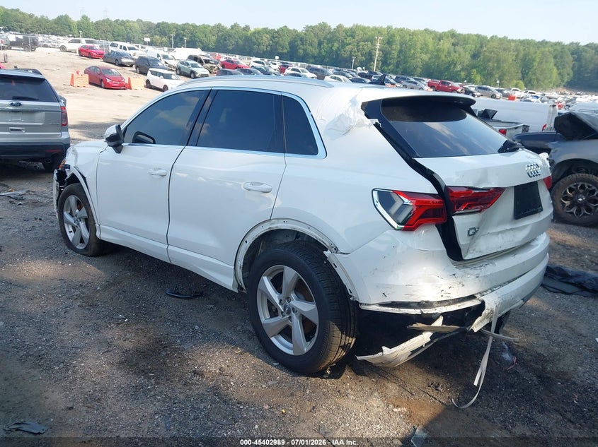Vin: wa1aecf3xk1079127, lot: 45900992, audi q3 2.0t premium 20193