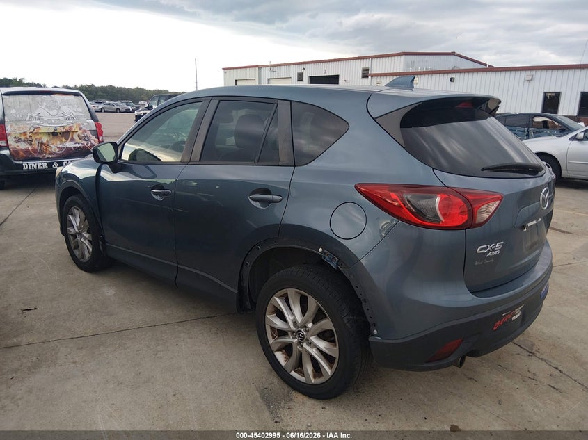 Vin: jm3ke4dy4f0530926, lot: 45900998, mazda cx-5 grand touring 20153